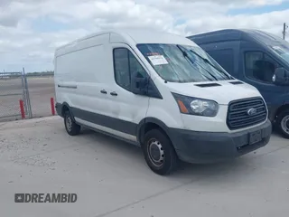 2019 Ford Transit with VIN 1FTBW2CM5KKB72985, listed as a IAAI auction lot 41799931 with 96,188 mi miles. Bid and sale history available at carsss.com. Image 1.