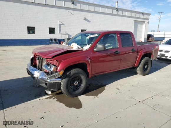 2005 Chevrolet Colorado 1SF LS Z71 with VIN 1GCDT136058156210, listed as a Copart auction lot 80873544 with 119,660 mi miles and Salvage Title. Bid and sale history available at carsss.com. Image 1.