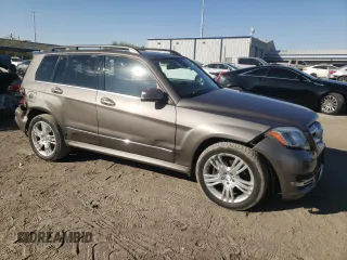 2014 Mercedes-Benz GLK 350 with VIN WDCGG5HB6EG311261, listed as a Copart auction lot 76586194 with 128,269 mi miles and Salvage Title. Bid and sale history available at DreamBid. Image 4.