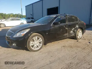 2015 Infiniti Q40 with VIN JN1CV6AR0FM651387, listed as a Copart auction lot 48626275 with 91,100 mi miles and Salvage Title. Bid and sale history available at carsss.com. Image 1.