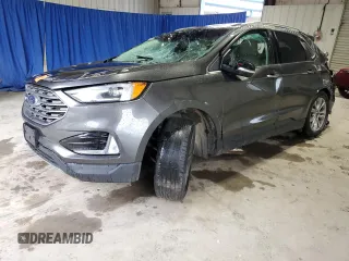 2019 Ford Edge Titanium z VIN 2FMPK4K98KBC39921, wystawiony jako Copart lot #54474605 z przebiegiem 104 763 mil mil oraz Szkoda całkowita • Salvage title. Historia ofert i sprzedaży dostępna na DreamBid. Obrazek 1.