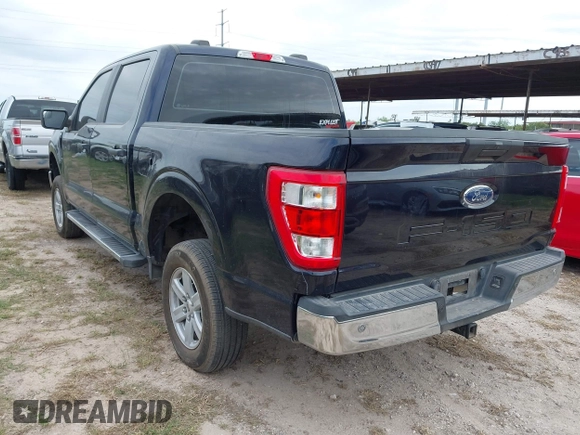 2021 Ford F-150 XL with VIN 1FTEW1CP4MFB99785, listed as a IAAI auction lot 41957599 with 39,307 mi miles and . Bid and sale history available at DreamBid. Image 3.
