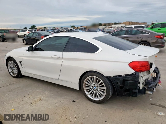 2015 BMW 4 Series 428i с VIN WBA3N3C5XFK234700, выставлен на аукционе Copart как лот 54837525 с пробегом 133 341 миль миль и Списание • Salvage title. История ставок и продаж доступна на DreamBid. Изображение 2.