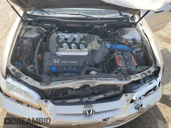 2000 Honda Accord EX z VIN 1HGCG165XYA098317, wystawiony jako Copart lot #57246705 z przebiegiem 242 166 mil mil oraz Szkoda całkowita • Salvage title. Historia ofert i sprzedaży dostępna na DreamBid. Obrazek 11.