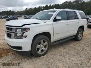 2019 Chevrolet Tahoe LS with VIN 1GNSCAKC4KR202956, listed as a Copart auction lot 47599805 with 161,818 mi miles and Salvage Title. Bid and sale history available at carsss.com. Image 1.