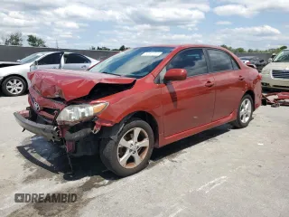 2011 Toyota Corolla L with VIN 2T1BU4EE5BC596305, listed as a Copart auction lot 52347915 with 140,994 mi miles and Salvage Title. Bid and sale history available at carsss.com. Image 1.