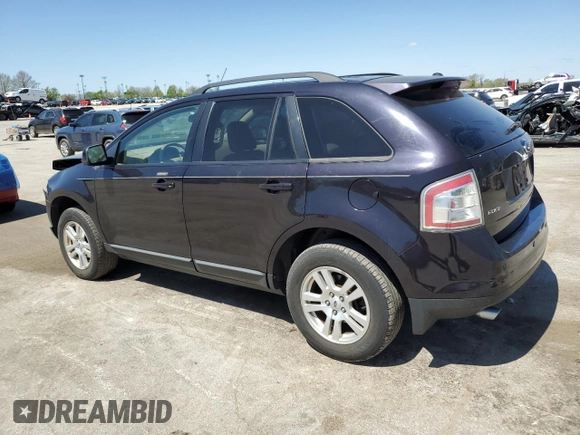 2007 Ford Edge SEL PLUS with VIN 2FMDK39C17BB57132, listed as a Copart auction lot 52845925 with 140,448 mi miles and Salvage Title. Bid and sale history available at carsss.com. Image 2.