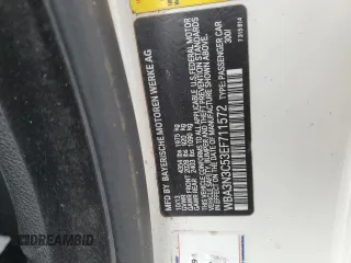 2014 BMW 4 Series 428i with VIN WBA3N3C53EF711572, listed as a Copart auction lot 45660555 with 149,805 mi miles and Salvage title. Bid and sale history available at DreamBid. Image 14.