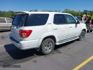 2004 Toyota Sequoia Limited with VIN 5TDZT38A04S213613, listed as a IAAI auction lot 42061362 with 179,027 mi miles. Bid and sale history available at carsss.com. Image 4.