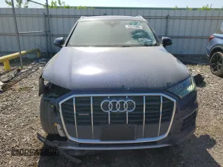 2021 Audi Q7 Premium Plus with VIN WA1LJAF74MD023455, listed as a Copart auction lot 72613464 with 56,968 mi miles and Salvage title. Bid and sale history available at DreamBid. Image 5.