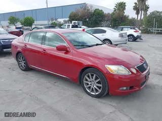 2006 Lexus GS 300 with VIN JTHBH96S465025816, listed as a IAAI auction lot 42110433 with 183,682 mi miles. Bid and sale history available at carsss.com. Image 1.