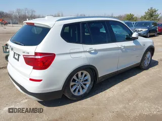 2016 BMW X3 xDrive28i with VIN 5UXWX9C5XG0D75116, listed as a IAAI auction lot 41902673 with 46,200 mi miles and . Bid and sale history available at DreamBid. Image 4.