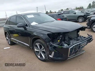 2023 Audi Q7 Premium Plus with VIN WA1LXBF71PD026788, listed as a IAAI auction lot 41687983 with 20,462 mi miles. Bid and sale history available at carsss.com. Image 1.