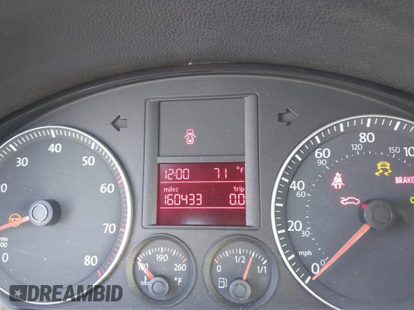 2007 Volkswagen Rabbit with VIN WVWDS91K17W024380, listed as a IAAI auction lot 42068016 with 160,433 mi miles and . Bid and sale history available at DreamBid. Image 7.