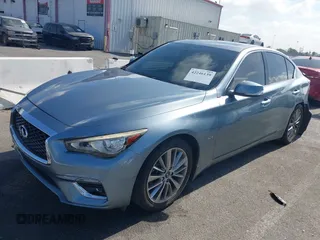 2018 Infiniti Q50 Luxe with VIN JN1EV7AP6JM363685, listed as a IAAI auction lot 42246139 with 42,375 mi miles and . Bid and sale history available at DreamBid. Image 17.