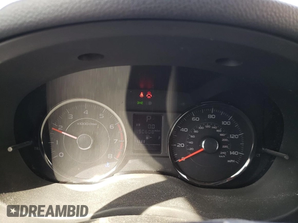 2014 Subaru Forester 2.5i Touring with VIN JF2SJAMC5EH526604, listed as a Copart auction lot 52570475 with 190,608 mi miles and Salvage Title. Bid and sale history available at carsss.com. Image 9.