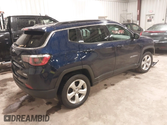 2020 Jeep Compass North z VIN 3C4NJDBB9LT124543, wystawiony jako IAAI lot #42323265 z przebiegiem 94 667 mil mil oraz . Historia ofert i sprzedaży dostępna na DreamBid. Obrazek 4.
