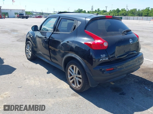 2014 Nissan Juke S with VIN JN8AF5MR0ET352658, listed as a IAAI auction lot 42235599 with 125,787 mi miles and . Bid and sale history available at DreamBid. Image 3.