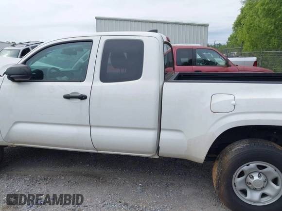 2023 Toyota Tacoma SR with VIN 3TYRX5GN2PT074548, listed as a IAAI auction lot 42186707 with Not provided miles and . Bid and sale history available at DreamBid. Image 14.