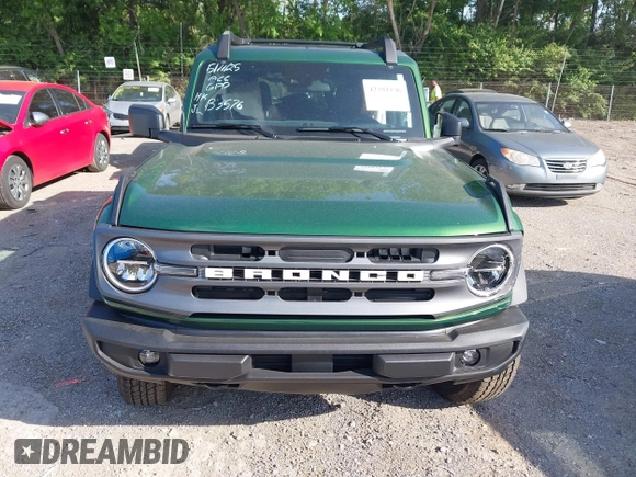 2024 Ford Bronco Big Bend with VIN 1FMDE7BH6RLB35876, listed as a IAAI auction lot 42281846 with 2,129 mi miles and . Bid and sale history available at DreamBid. Image 12.
