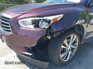 2015 Infiniti QX60 with VIN 5N1AL0MM8FC521088, listed as a IAAI auction lot 42230427 with 105,882 mi miles and . Bid and sale history available at DreamBid. Image 6.