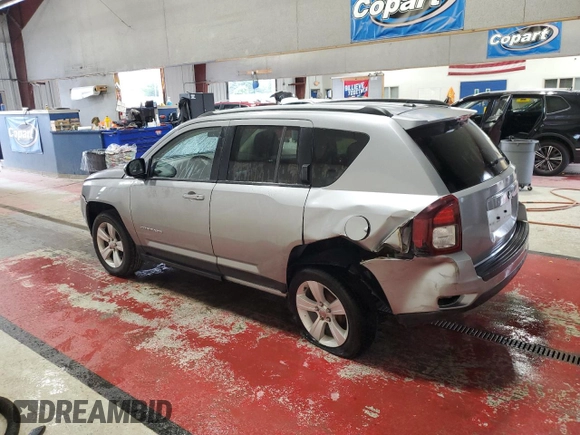 2016 Jeep Compass Sport with VIN 1C4NJCBA8GD611987, listed as a Copart auction lot 62491265 with 158,662 mi miles and Salvage title. Bid and sale history available at DreamBid. Image 2.