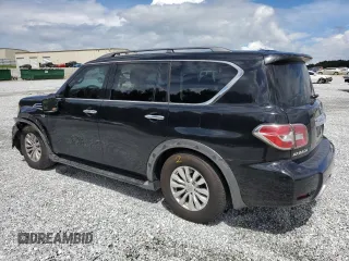 2018 Nissan Armada SV with VIN JN8AY2ND0J9052654, listed as a Copart auction lot 64750694 with 160,102 mi miles and Salvage Title. Bid and sale history available at carsss.com. Image 2.