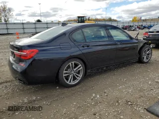 2019 BMW 7 Series 750i xDrive с VIN WBA7F2C57KB240408, выставлен на аукционе Copart как лот 75825244 с пробегом 125 702 миль миль и Списание • Salvage title. История ставок и продаж доступна на DreamBid. Изображение 3.