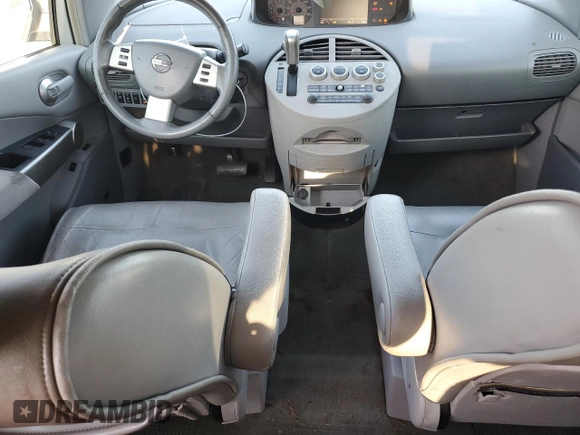 2005 Nissan Quest SE with VIN 5N1BV28U25N127447, listed as a Copart auction lot 68610624 with 0 mi miles and Salvage Title. Bid and sale history available at carsss.com. Image 8.
