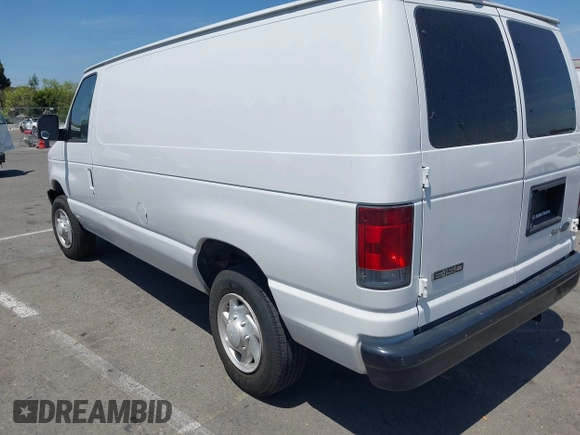 2009 Ford Econoline Cargo Commercial with VIN 1FTNE14W89DA80617, listed as a IAAI auction lot 42082273 with 70,347 mi miles and . Bid and sale history available at DreamBid. Image 3.
