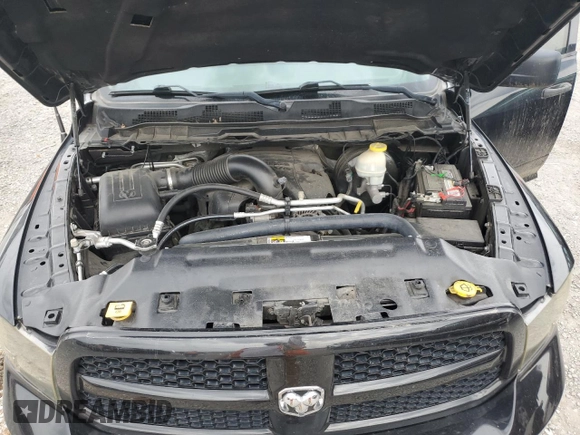 2017 Ram 1500 Express with VIN 1C6RR7FT5HS523187, listed as a Copart auction lot 51119065 with 137,631 mi miles and Salvage title. Bid and sale history available at DreamBid. Image 11.