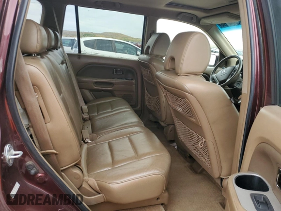 2007 Honda Pilot EX-L z VIN 2HKYF18517H507333, wystawiony jako Copart lot #55646695 z przebiegiem 298 414 mil mil oraz Szkoda całkowita • Salvage title. Historia ofert i sprzedaży dostępna na DreamBid. Obrazek 10.