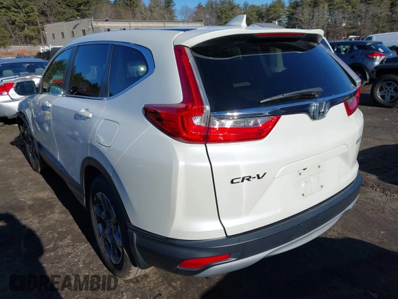 2017 Honda CR-V EX-L with VIN 2HKRW2H89HH629590, listed as a IAAI auction lot 41723084 with 77,429 mi miles. Bid and sale history available at carsss.com. Image 3.
