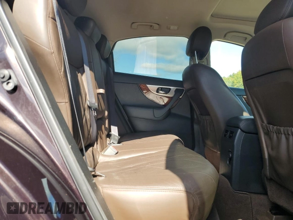 2010 Infiniti FX35 with VIN JN8AS1MU5AM801247, listed as a Copart auction lot 73400484 with 129,508 mi miles and Clean Title. Bid and sale history available at carsss.com. Image 11.