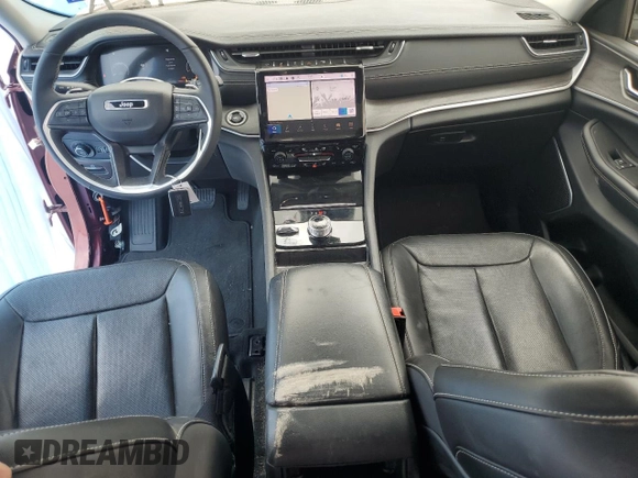 2023 Jeep Grand Cherokee Limited with VIN 1C4RJHBG9PC507131, listed as a Copart auction lot 53729465 with 58,416 mi miles and Salvage title. Bid and sale history available at DreamBid. Image 8.