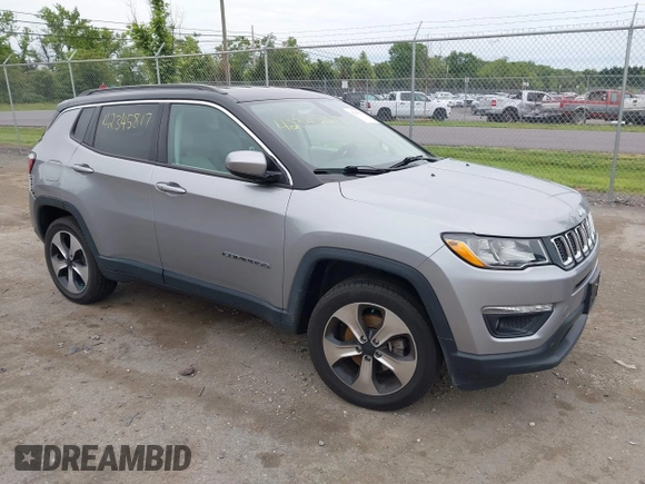 2018 Jeep Compass Altitude с VIN 3C4NJDBB0JT135993, выставлен на аукционе IAAI как лот 42345817 с пробегом 69 892 миль миль и . История ставок и продаж доступна на DreamBid. Изображение 1.