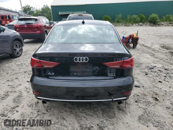 2018 Audi A3 Sedan Premium with VIN WAUB8GFF5J1031307, listed as a Copart auction lot 56465963 with 60,590 mi miles. Bid and sale history available at carsss.com. Image 6.