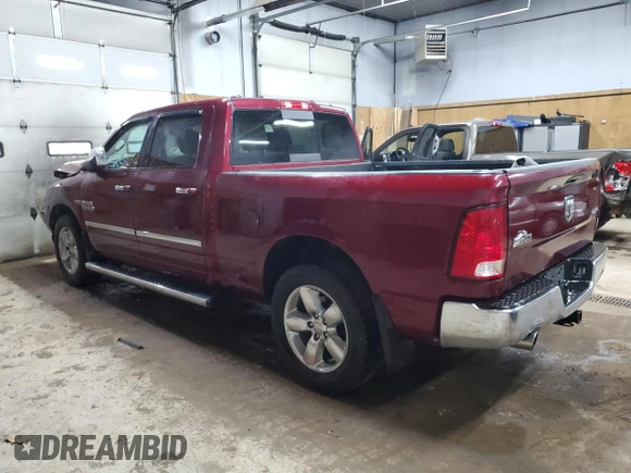 2017 Ram 1500 Big Horn with VIN 1C6RR7TT1HS673754, listed as a Copart auction lot 80468104 with 156,023 mi miles and Clean title. Bid and sale history available at DreamBid. Image 2.