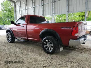 2012 Ram 1500 Tradesman with VIN 3C6JD7DT1CG194664, listed as a Copart auction lot 55209915 with 158,592 mi miles and Salvage title. Bid and sale history available at DreamBid. Image 2.