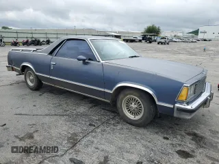 1981 Chevrolet El Camino z VIN 1GCCW80H0BD478009, wystawiony jako Copart lot #55471785 z przebiegiem 2 013 mil mil oraz Szkoda całkowita • Salvage title. Historia ofert i sprzedaży dostępna na DreamBid. Obrazek 4.