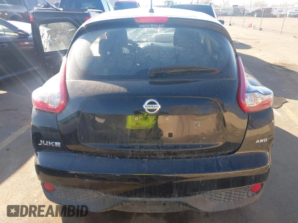 2016 Nissan Juke S with VIN JN8AF5MVXGT659206, listed as a IAAI auction lot 41674497 with 54,015 mi miles and . Bid and sale history available at carsss.com. Image 17.
