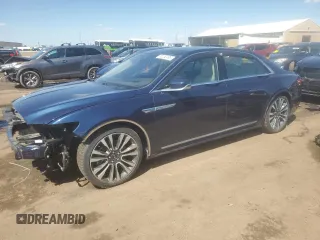 2017 Lincoln Continental Reserve с VIN 1LN6L9NC7H5637471, выставлен на аукционе Copart как лот 55252495 с пробегом 81 671 миль миль и Списание • Salvage title. История ставок и продаж доступна на DreamBid. Изображение 1.