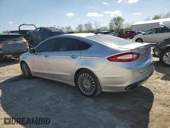 2014 Ford Fusion Titanium with VIN 3FA6P0K98ER164935, listed as a Copart auction lot 53488255 with 145,759 mi miles and Clean Title. Bid and sale history available at DreamBid. Image 2.