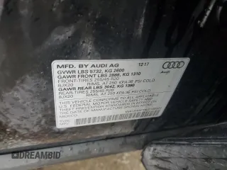 2018 Audi SQ5 Premium Plus with VIN WA1A4AFY4J2108522, listed as a Copart auction lot 43449595 with 76,156 mi miles and Salvage Title. Bid and sale history available at DreamBid. Image 13.