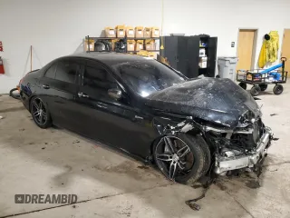 2017 Mercedes-Benz E-Class AMG E 43 with VIN WDDZF6EB1HA173024, listed as a Copart auction lot 86047244 with 78,553 mi miles and Salvage Title. Bid and sale history available at carsss.com. Image 4.
