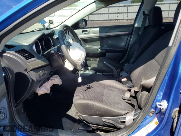 2015 Mitsubishi Lancer SE with VIN JA32V2FW9FU006882, listed as a Copart auction lot 66994204 with 48,584 mi miles and Salvage Title. Bid and sale history available at DreamBid. Image 7.
