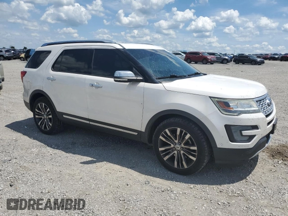2017 Ford Explorer Platinum с VIN 1FM5K8HT2HGA66951, выставлен на аукционе Copart как лот 61423675 с пробегом 205 686 миль миль и Списание • Salvage title. История ставок и продаж доступна на DreamBid. Изображение 4.