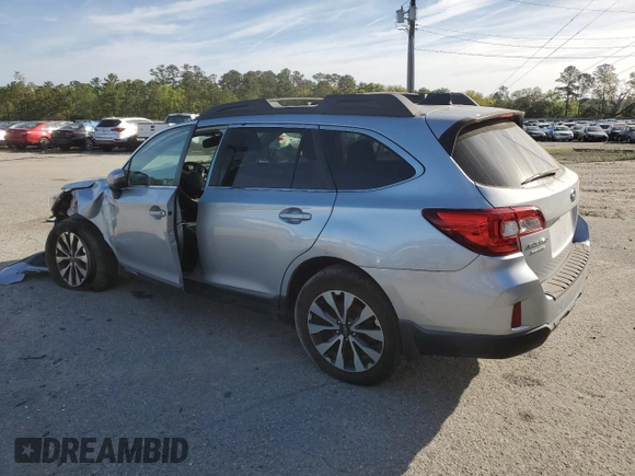 2016 Subaru Outback Limited with VIN 4S4BSENC3G3246936, listed as a Copart auction lot 52123095 with Not provided miles and Salvage title. Bid and sale history available at DreamBid. Image 2.