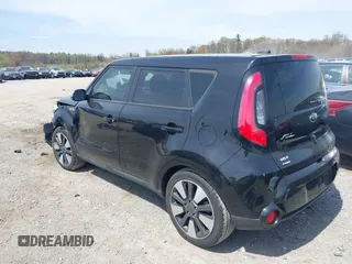 2014 Kia Soul + with VIN KNDJX3A58E7022158, listed as a IAAI auction lot 42076973 with 106,596 mi miles and . Bid and sale history available at DreamBid. Image 3.