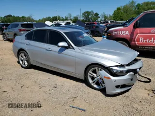2012 BMW 3 Series 328i with VIN WBA3A5C53CF342314, listed as a Copart auction lot 52283235 with 158,933 mi miles and Salvage Title. Bid and sale history available at carsss.com. Image 4.